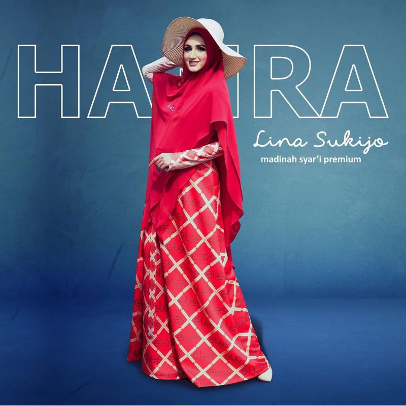 LINA SUKIJO / Hamra Set by eLeS/ set syari/ syari brandid/ syari elegant