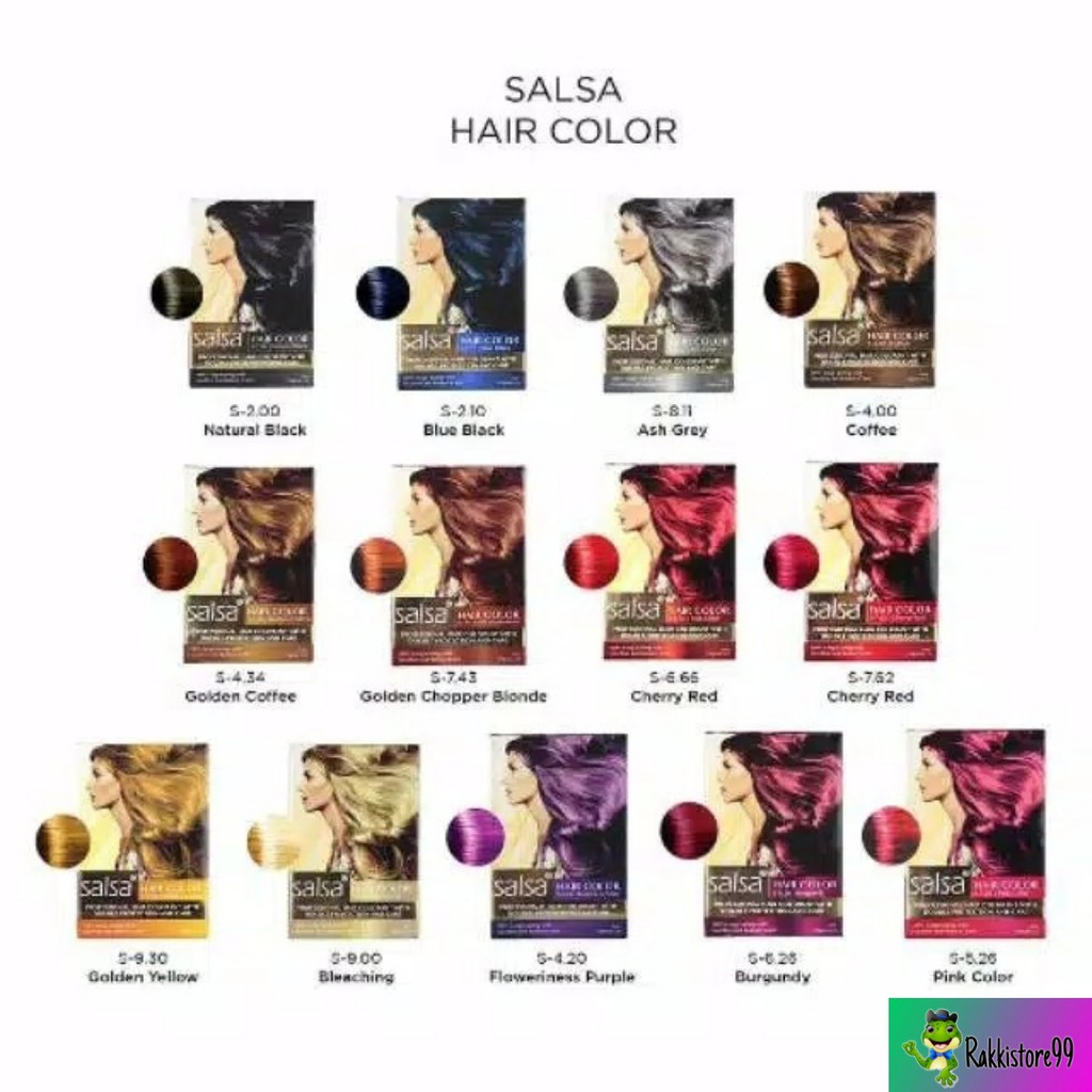 ❣️Rakkistore99❣️SALSA Hair Color / Salsa Pewarna Rambut