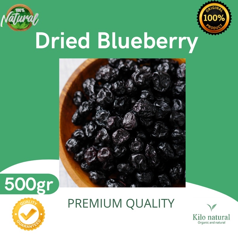 

Dried Blueberry 500Gr / Blueberry Kering 500Gram