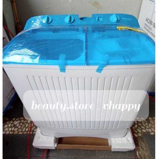 Mesin Cuci 2 Tabung POLYTRON PWM 7072 7 Kg Hijab Low Watt Garansi Resmi Khusus Jawabarat Jabodetabek (Kota bandung dan Cimahi Bisa COD)