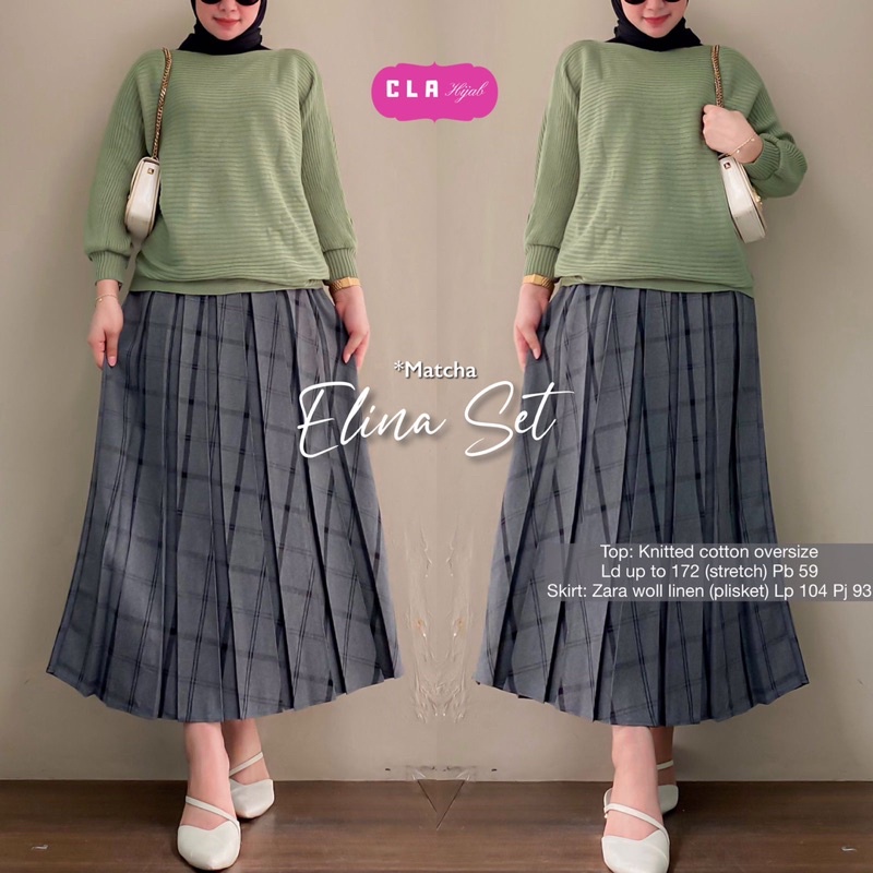 MATAYA SETELAN & ELINA SETELAN ( ATASAN + ROK ) / READY BEST SELLER-1