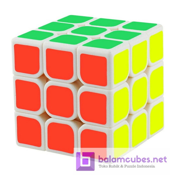 Rubik Yongjun - Rubik Kubus - Pelumas Rubik Rubik 3X3 Yongjun Guanlong 3X3 White Base Original