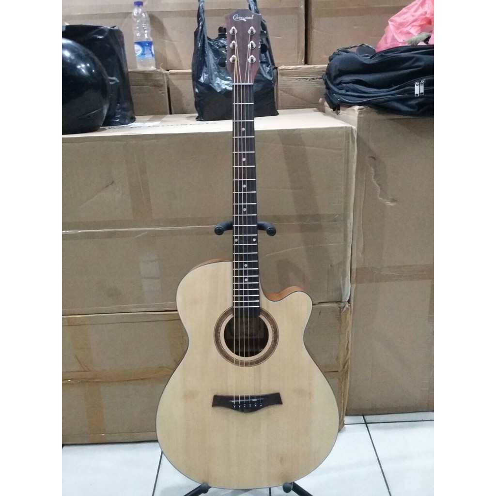 Gitar Akustik Camwood Original Tipe IWC-235 NA Natural Jakarta Murah