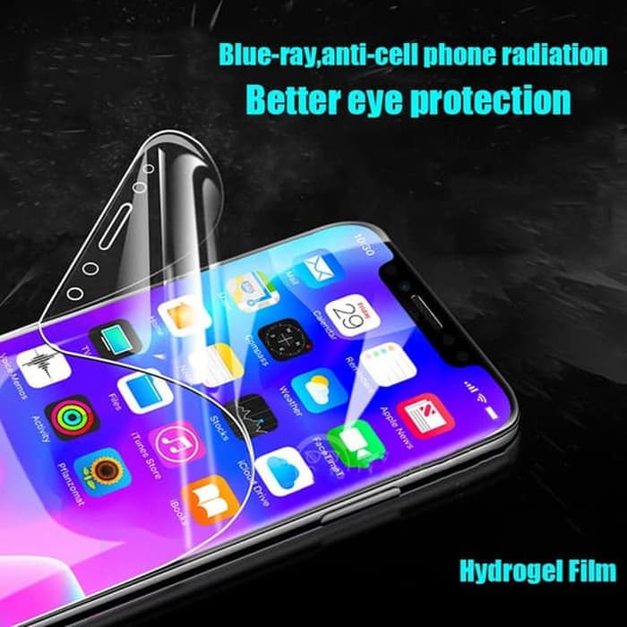 LG G8 TRIPLE HYDROGEL ANTI BLUELIGHT SINAR BLUE RAY TPU SCREEN FULL