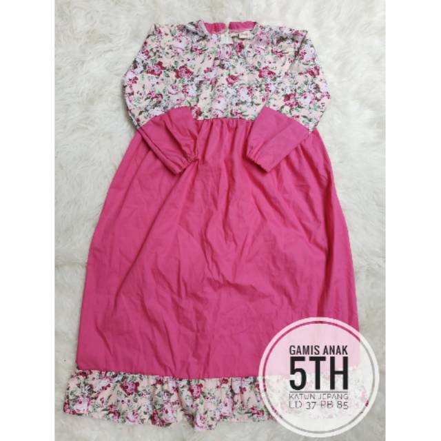 Gamis anak pesanan bunda wiwik