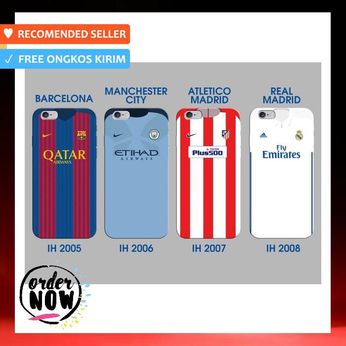 Custom case barcelona mancity atm real madrid ih 2005 2008