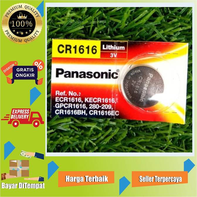 MURAH BATERAI BATRAI BATRE KUNCI REMOT REMOTE MOBIL CR1616 CR 1616