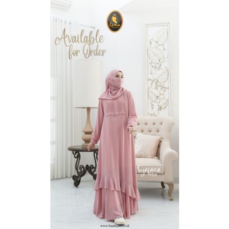Gamis LUNA Hijab SYAFANA SMt.1