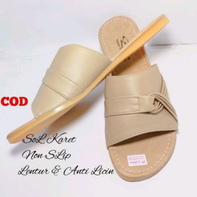 Sandal Papirut Wanita Bisa COD Sandal Wanita Sampul SoL Karet