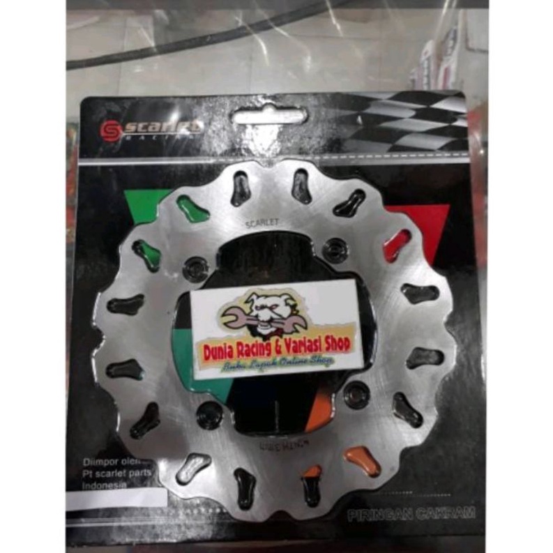 Piringan Cakram Belakang Scarlet Tiger Revo CB 150 CBR 150 New Megapro New CB 150 Ukuran Standar Var