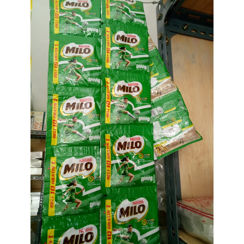 

Milo SACHET Per Renceng isi 10