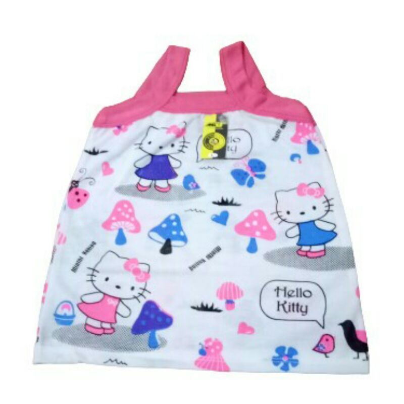 GROSIR 12 PCS SINGLET KAOS DALAM ANAK PEREMPUAN HELLO KITTY