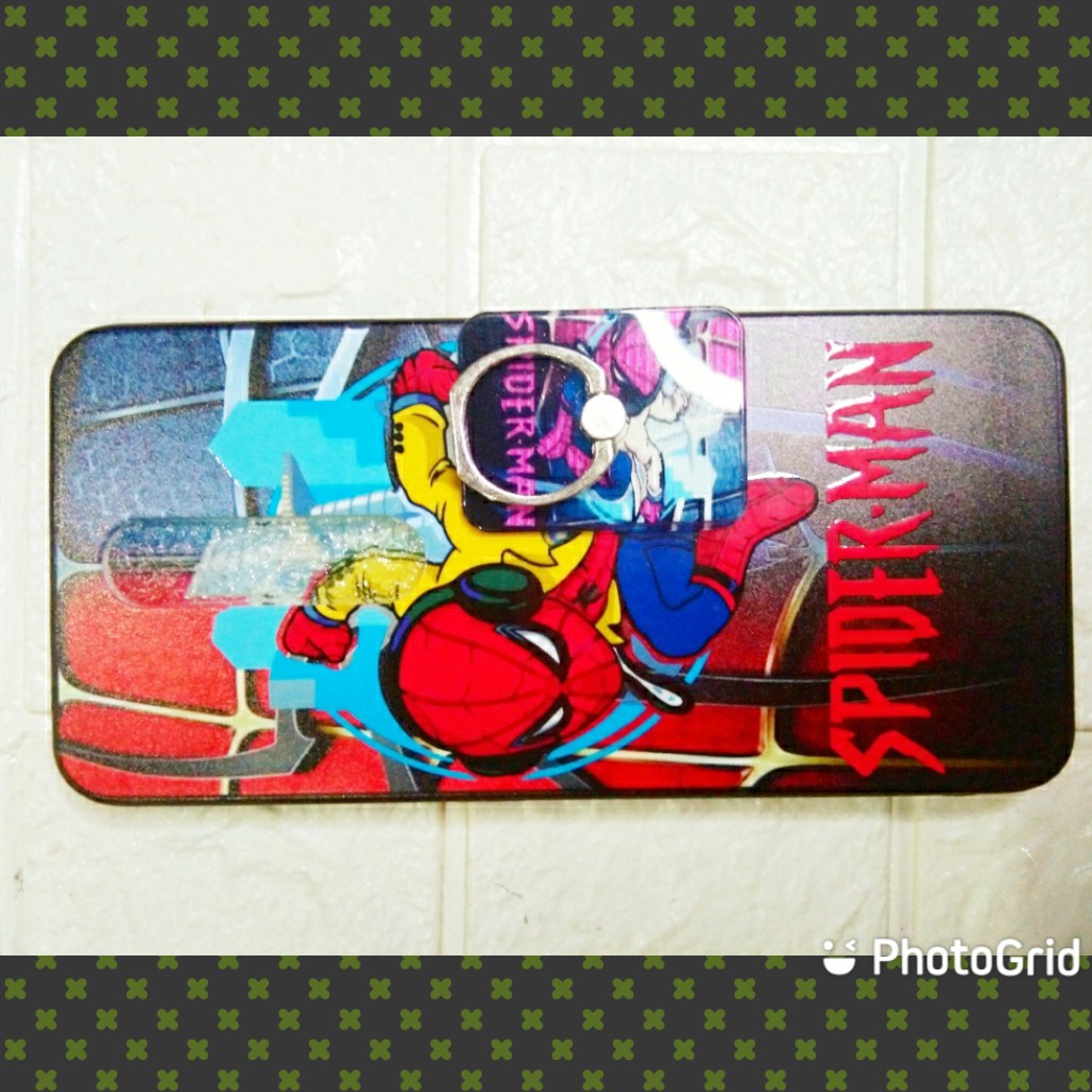 case  opo f11  motif kartun elok robot sepiderman hulk through sepidermanpigur ssepidermaniro