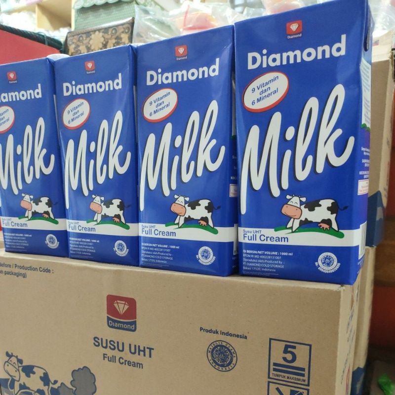 

Susu UHT Diamond Full Cream