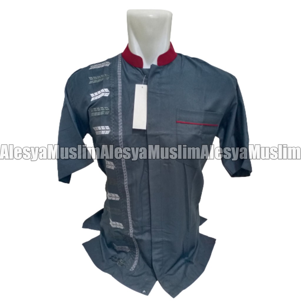 Baju Koko Warna Lengan Pendek Premium/Harga Grosir
