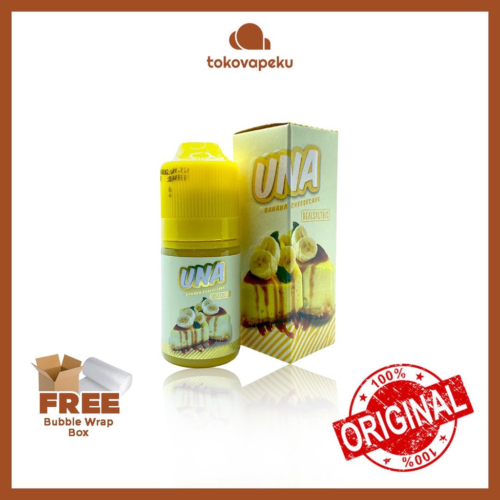 UNA V1 SALTNIC BANANA CHEESECAKE UNA SALT 30ML by IDJ