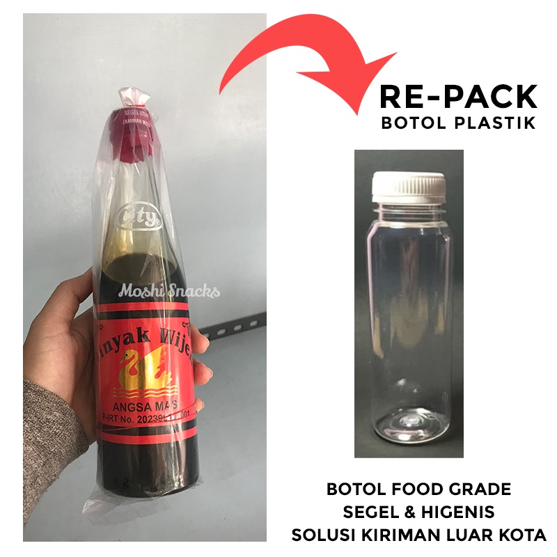 

Minyak Wijen Angsa Mas Kecil Repack Botol Plastik Asli Bangka / Sesame Oil / Minyak Wijen Bangka / Makyu Wangi Enak