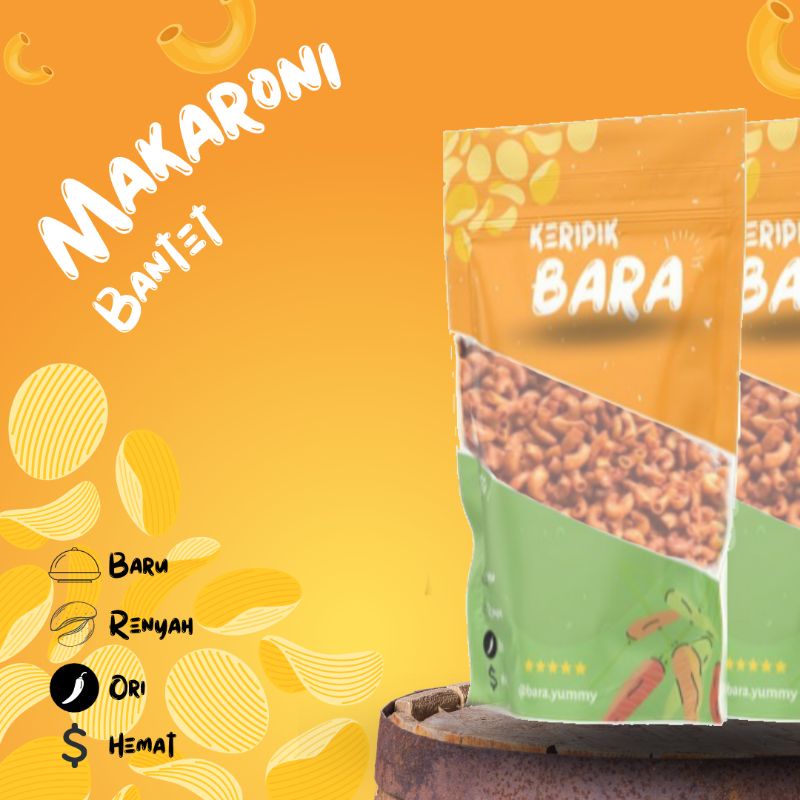 

Makaroni || Bantet / Kembang || Cemilan || 100gr || Kedai Bara