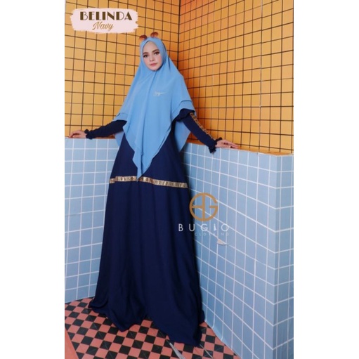 DAILY BELINDA BASIC DRESS SYARI BY BUGIO CLOTHING