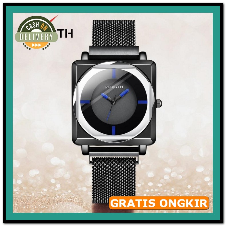 Tastepurityclassicjam Original Mewah 9098 Anti Air 30M Gold Jm Tangan  Rebirth Jam Tangan Wanita San