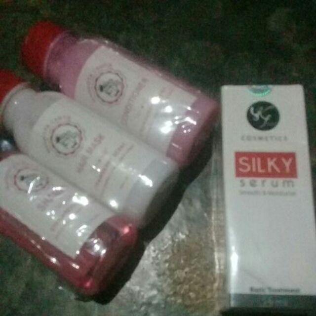 SERUM SILKY KF SKIN / SILKY SERUM KF SKIN BPOM ORIGINAL 100%