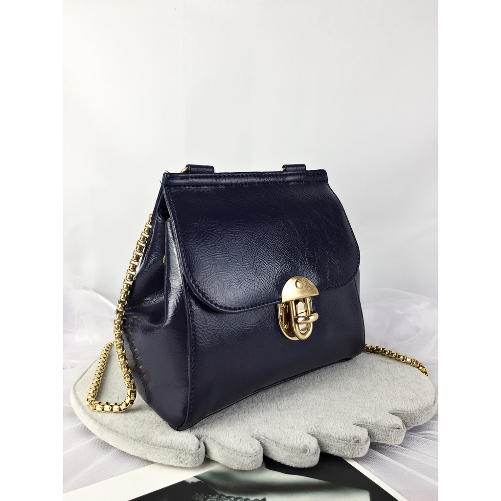 Tas Wanita Sling Bag Selempang Tenteng Lokal Premium Trapesium Lomenia KT027