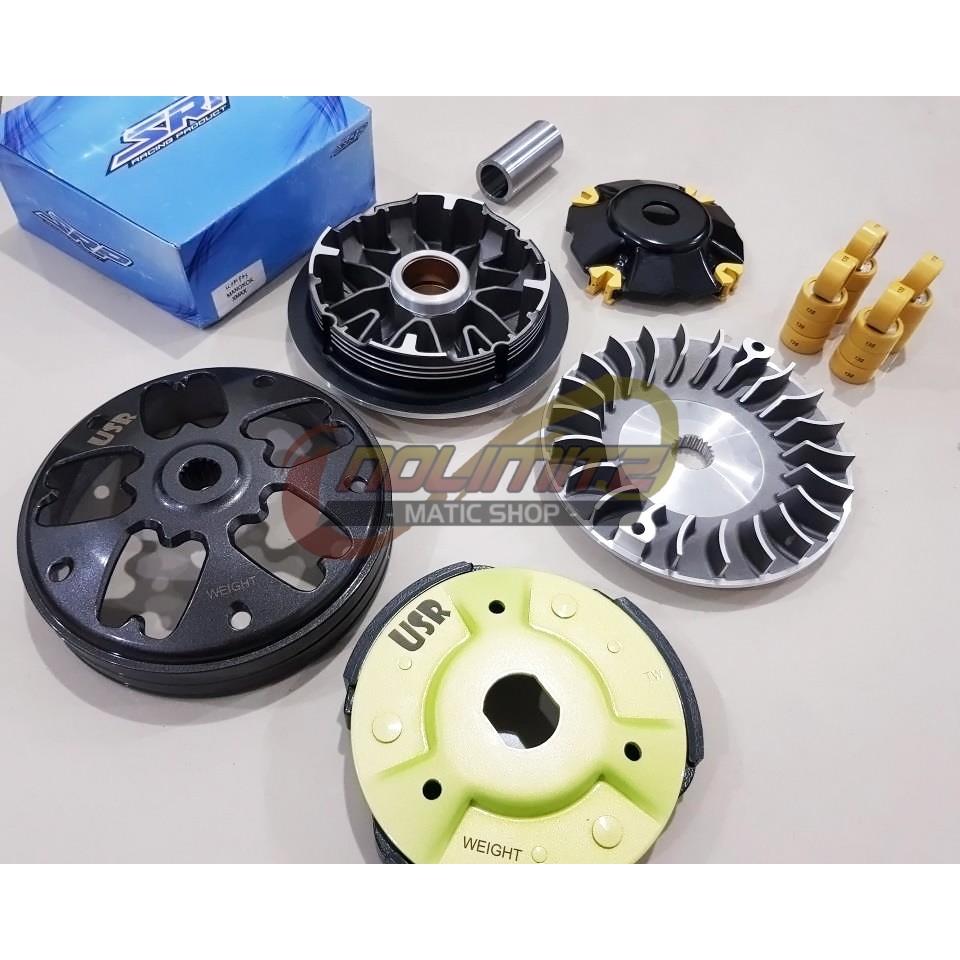 Paket CVT Pulley Kampas Mangkok Kopling SRP Ultra Speed Racing XMAX