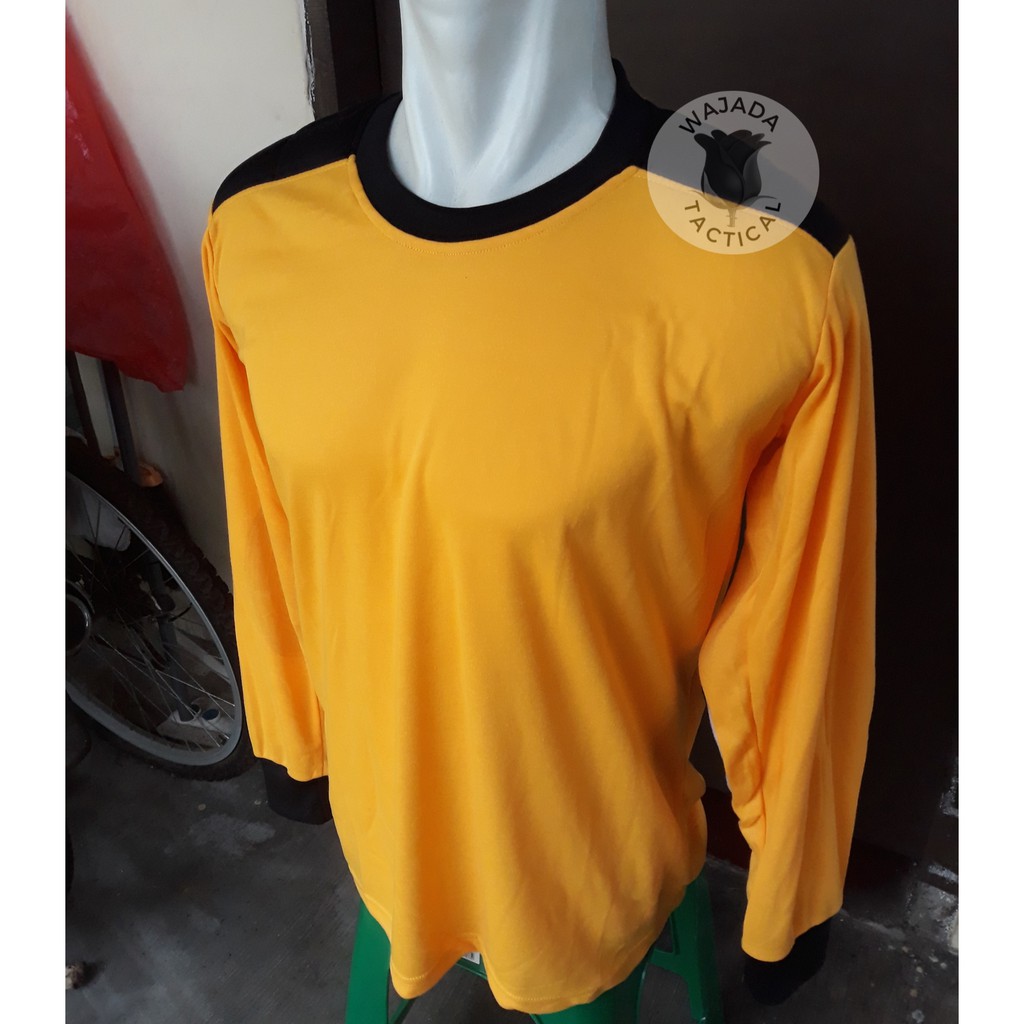 Kaos Panjang Busa Kuning Damkar Kaos Lapangan PDL JASDAM Pramuka PMR