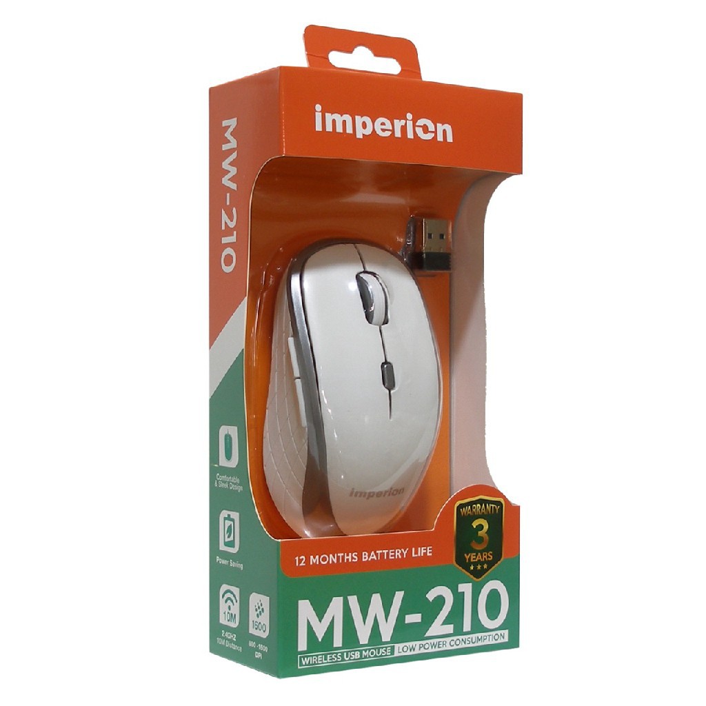 MOUSE WIRELESS MW110 / MW210 / MW310 - WIRELESS RECHARGEABLE MOUSE (LOW POWER CONSUMPTION)