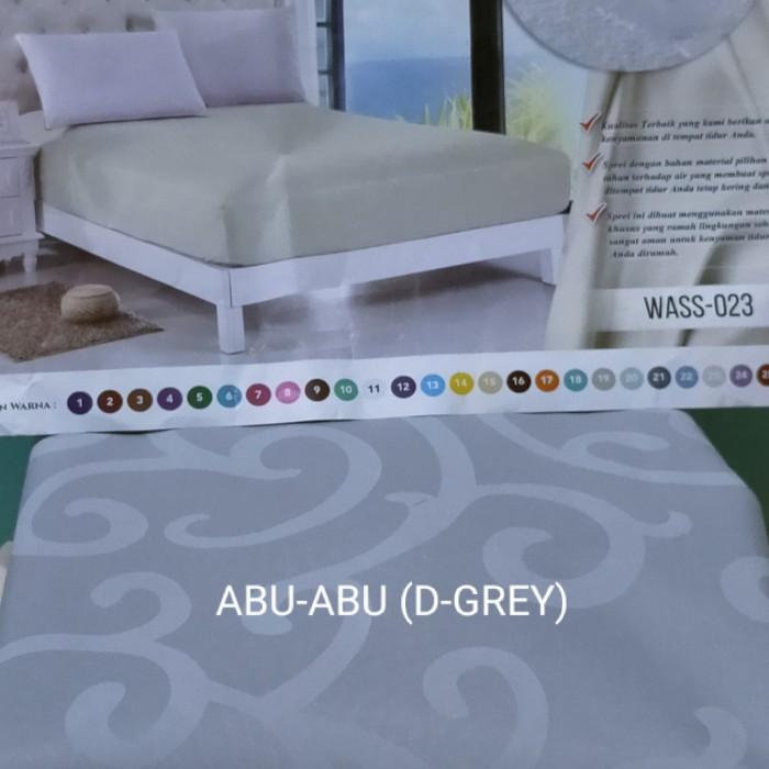 Bahan Kain Sprei Waterproof Meteran/Anti Ompol Import Ukir Lebar 2,4M