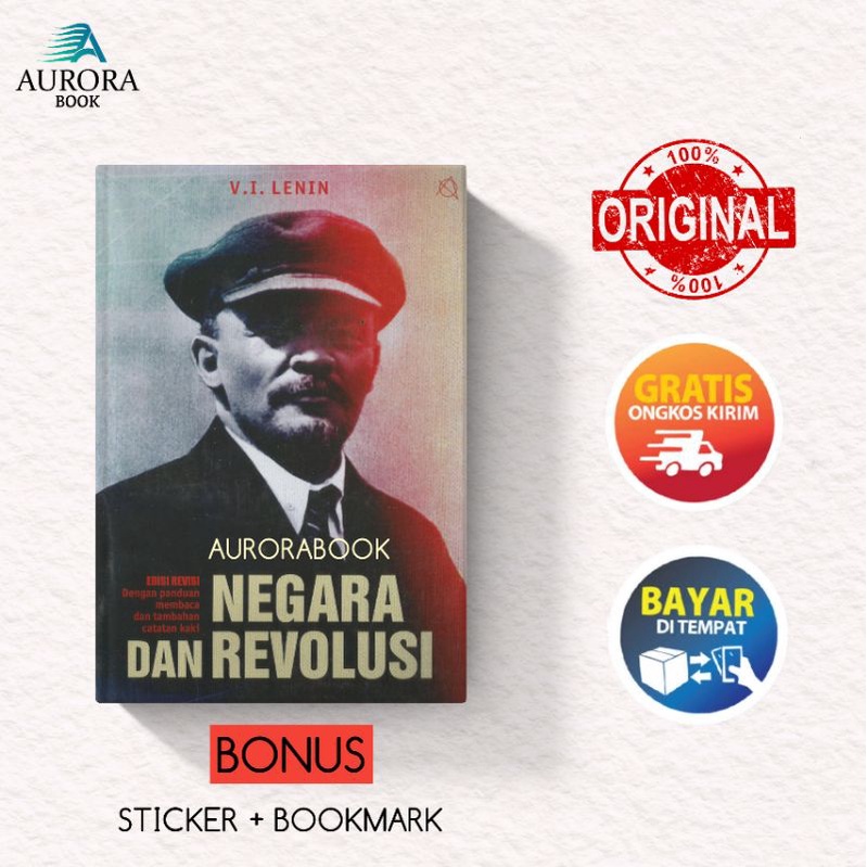 BUKU NEGARA DAN REVOLUSI - V.I. LENIN - ORIGINAL
