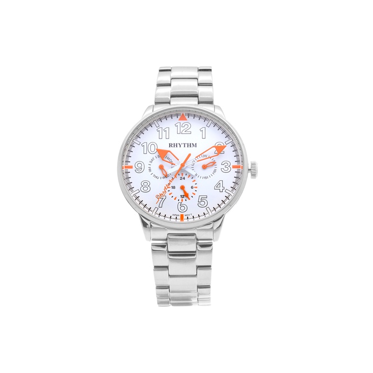 RHYTHM FE1614S Jam Tangan Pria Stainless Steel