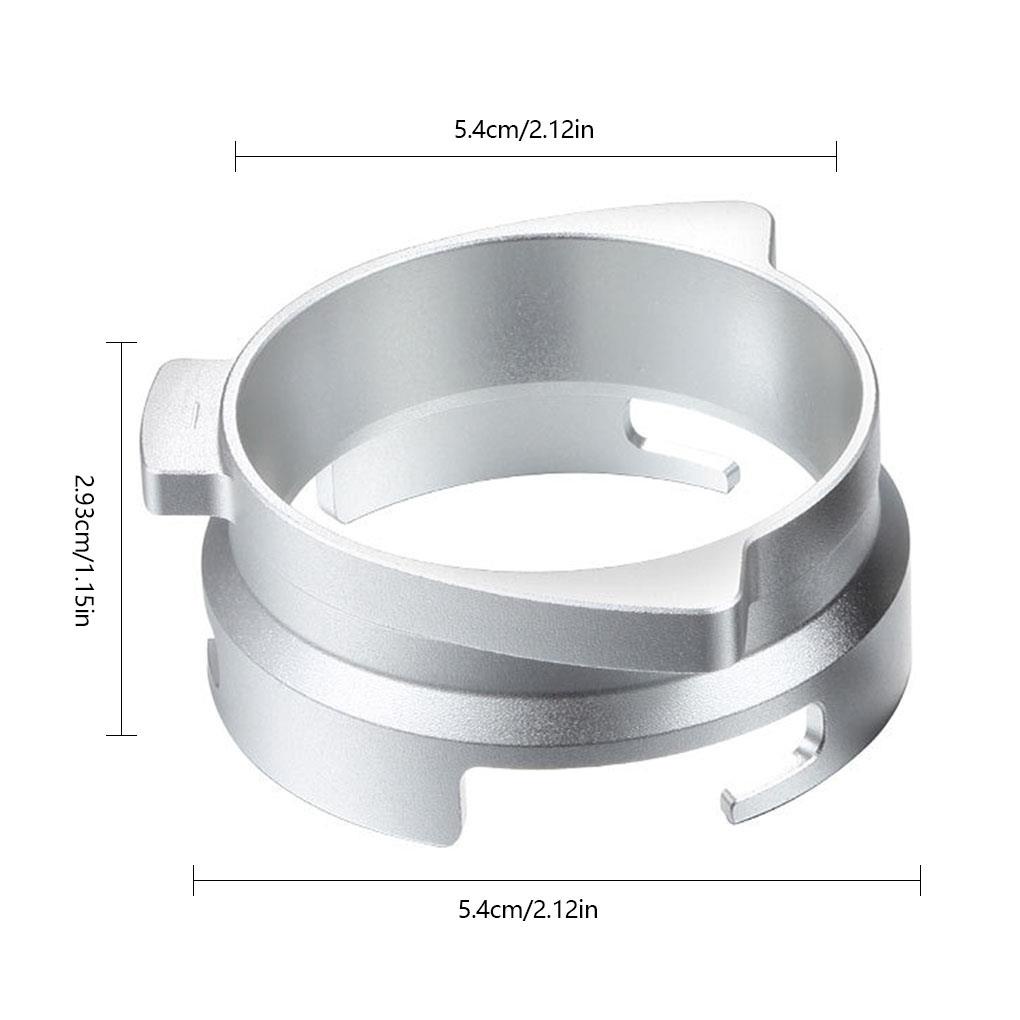 (house2020) Dosing Ring Bahan Aluminum Alloy Diameter 54mm Untuk Kopi