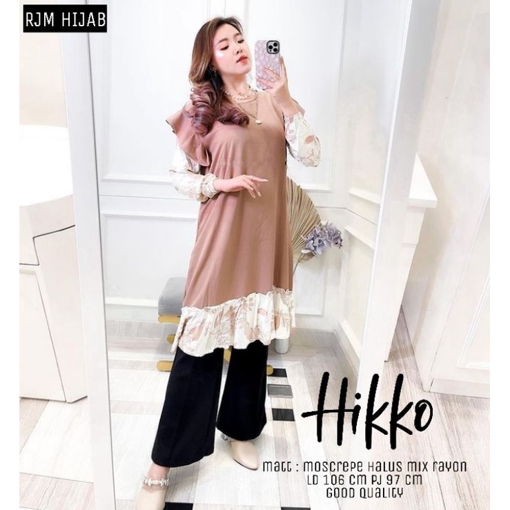 Hikko Tunik bahan Moscrepe