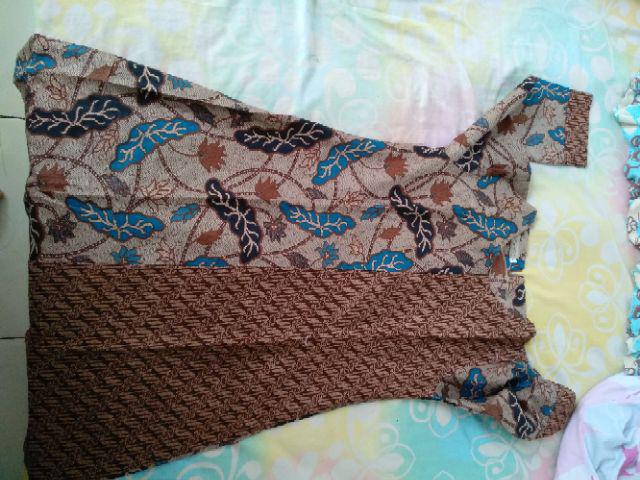 Tunik Seling Parang Daun / Tunik Batik Cantik Modern / Batik Tunic Seragam Batik Kantor Wanita