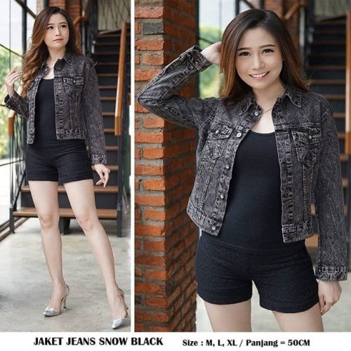 LV 1905 DENIM JAKET WANITA - JACKET DENIM / PABLO JEANS