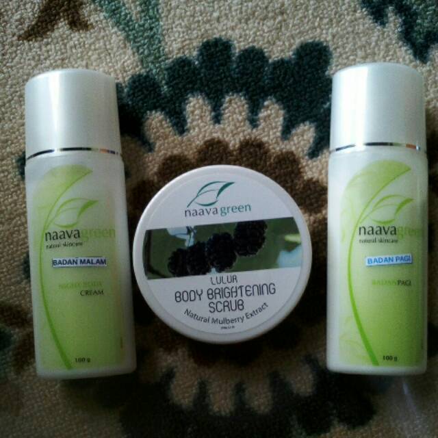Pemutih Badan Naavagreen Naavagreen Body Brightening Terlaris Shopee Indonesia