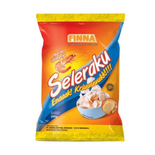 

FINNA SELERAKU KRUPUK UDANG 200G