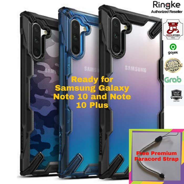 Case Samsung Galaxy Note 10 Note 10 Plus Ringke Fusion X original