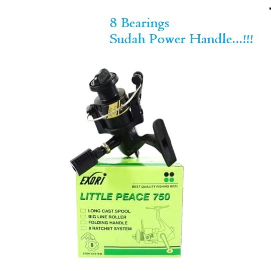 REEL PANCING EXORI LITTLE PEACE 750 / 850 POWER HANDLE TERMURAH &amp; TERLARIS