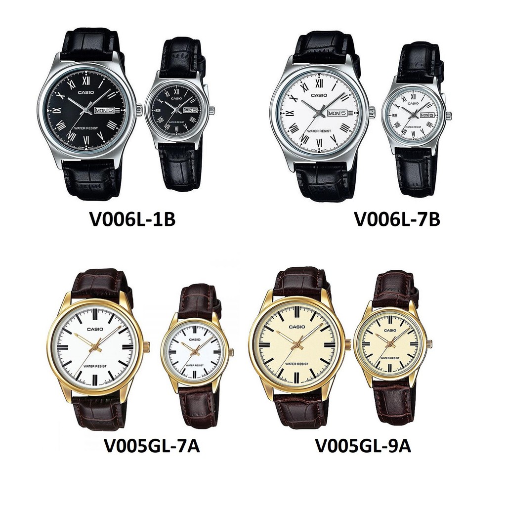 Casio Couple Original Garansi Resmi Casio - V006 - harga sepasang