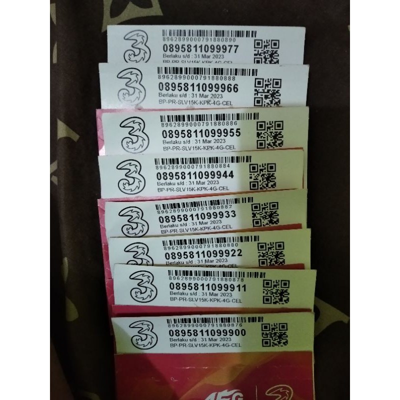 NOMOR CANTIK TRI 999XX