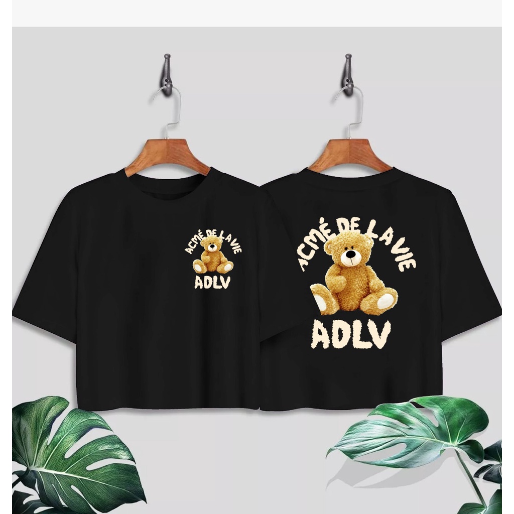 KAOS ATASAN CROP BARBIE ADLV ACDC