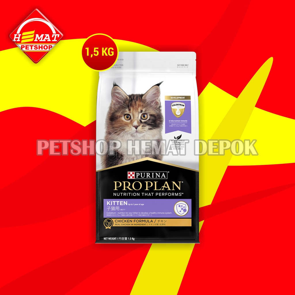 ProPlan Makanan Anak Kucing Pro Plan Kitten Chicken 1.5 KG