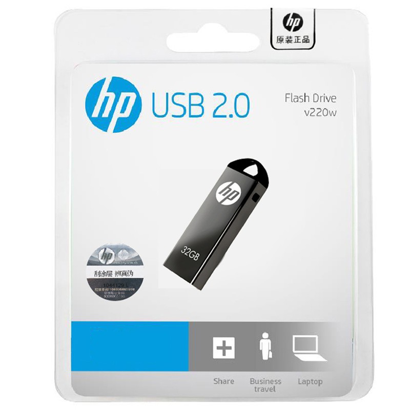 HP Flash Drive 1TB Bahan Metal Anti Air + Debu + Kabel USB