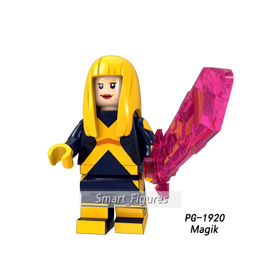 MARVEL Mainan Action Figure Minifigures Wolfsbane Magik Moonstar Inner Demons Mister Negatif PG8219 Untuk Hadiah