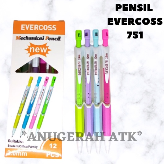 

Pensil Mekanik Cetekan Evercoss isi Besar -2,0 mm (Berkualitas Original)