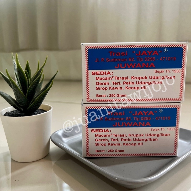 

Terasi / Trasi Toko Jaya Kualitas Biru 250 gr