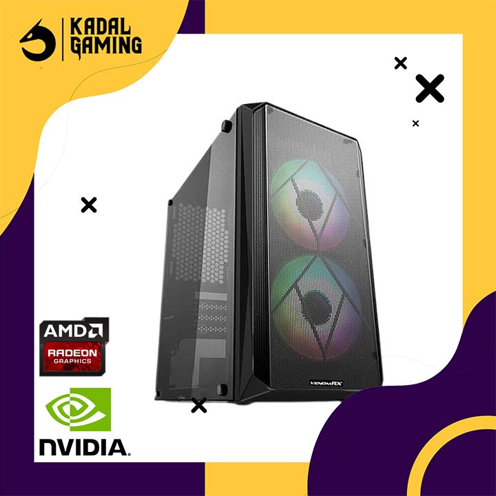 PC GAMING AMD A8 9600 VGA NVIDIA GTX 1650 4GB PUBG APEX VALORANT LIVE