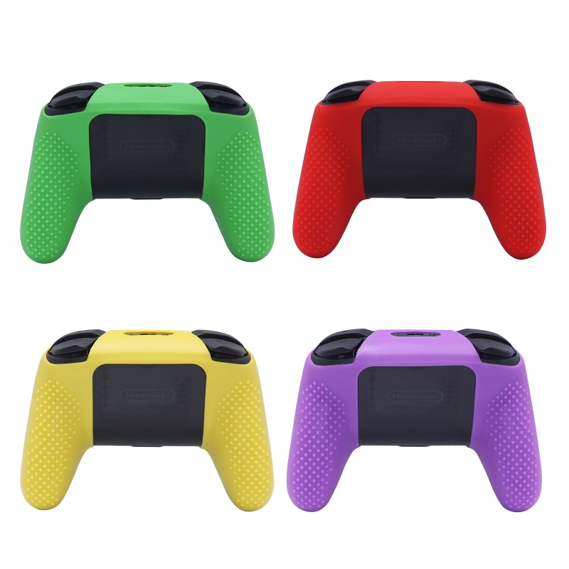 Btsg Silikon Untuk Case Cover Untuk Switch Pro Game Controller Pelindung Kulit Video Gam